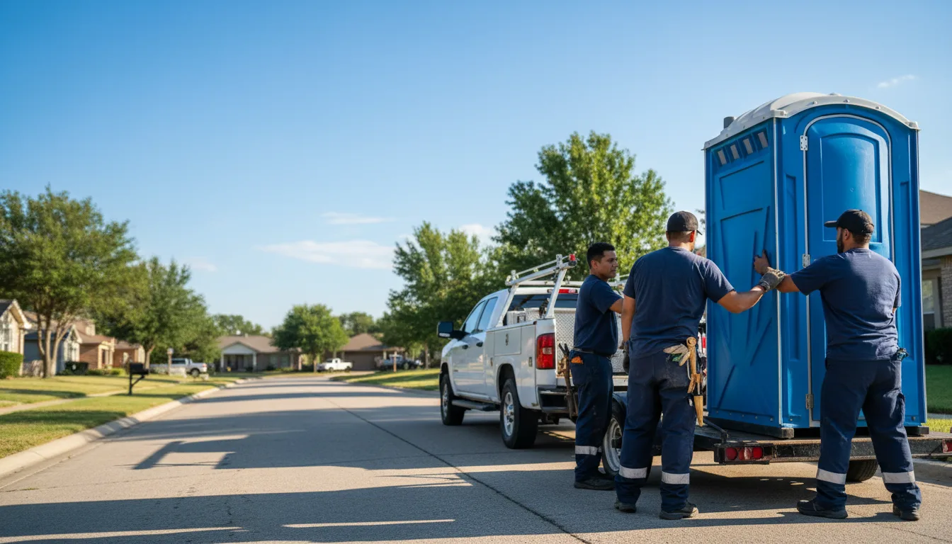 Portable Toilet Rental in Kress, TX near me